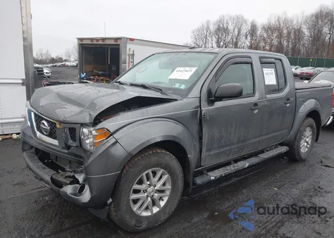 2016 Nissan Frontier Sv из США, поврежденный, VIN 1N6AD0EVXGN786848